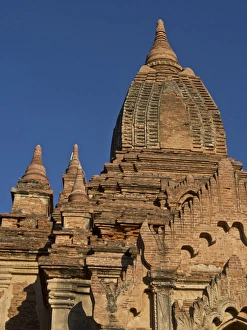 Bagan Prints: Buddhist temples of Bagan (Pagan), Myanmar (Burma), Asia