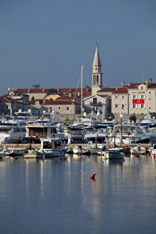 Budva harbour, Montenegro, Europe