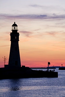 Counseling Prints: Buffalo Lighthouse, Buffalo Port, New York State, United States of America, North America