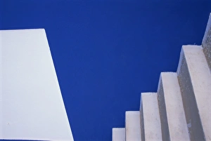 Abstracts Prints: Building details, Ferragudo, Algarve, Portugal, Europe