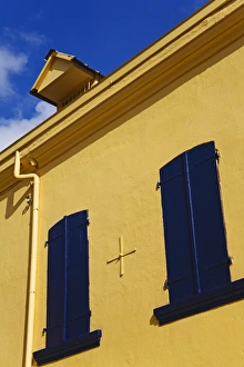 Martinique Prints: Building on Rue Isambert