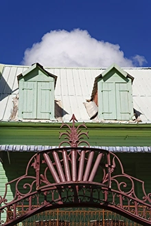Iron Work Prints: Building shutters