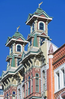 Images Dated 15th February 2009: Buildings on 5th Avenue, Gaslamp district, San Diego, California, United States of America