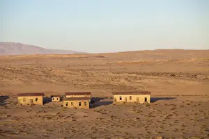 Absence Prints: Buildings in the abandoned former German diamond mining town of Kolmanskop on the edge of the Namib Desert