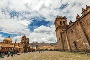 Cusco Prints: Buildings in Cusco, Peru, South America
