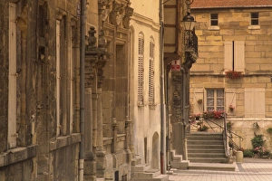 Lorraine Prints: Buildings in the medieval Haut-Ville in Bar-le-Duc, Lorraine, France, Europe