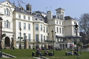 Buildings on Water Lane, near the Thames, Richmond, Surrey, England, United Kingdom