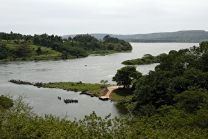 Images Dated 29th November 2007: Bujagali Falls, Victoria Nile, Uganda, East Africa, Africa