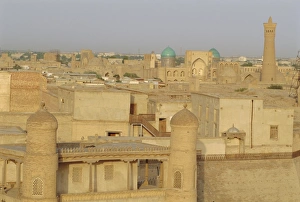 Bukhara Prints: Bukhara, view beyond Rulers Fort