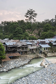 North Sumatra Prints: Bukit Lawang at sunrise, Gunung Leuser National Park