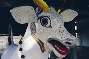 Ceremonial Prints: A bull cremation sarcophagus