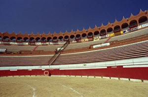 Arenas Prints: Bull ring, Cartagena, Colombia, South America