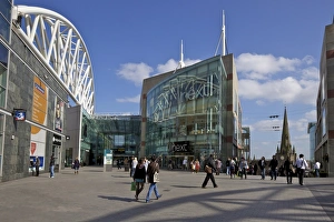 Images Dated 20th April 2010: Bullring Shopping Centre, Birmingham City Centre, England, United Kingdom, Europe