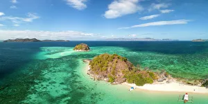 Boat Ride Prints: Bulog Dos Island, Calamian Islands, Coron, Palawan, Philippines, Southeast Asia, Asia