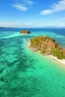 Fluffy Prints: Bulog Dos Island, Calamian Islands, Coron, Palawan, Philippines, Southeast Asia, Asia