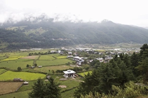 Bumthang Prints: Bumthang Valley, Bhutan, Asia