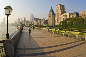 The Bund, Huangpu District, Shanghai, China, Asia