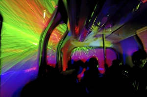 Images Dated 23rd March 2006: The Bund sightseeing tunnel, Shanghai, China, Asia