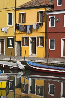Images Dated 28th January 2008: Burano, Venice, Veneto, Italy, Europe