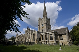 Graves Prints: Burford Church, Burford, Oxfordshire, England, United Kingdom, Europe