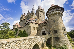 Burg Kreuzenstein castle, Leobendorf, Weinviertel Region, Lower Austria, near Vienna