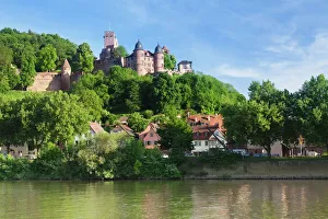 Baden Wurttemberg Prints: Burg Wertheim am Main, Wertheim, Main Tauber Kreis, Baden Wurttemberg, Germany, Europe
