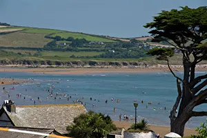 Burgh Island, Bigbury on Sea, South Hams, Devon, England, United Kingdom, Europe