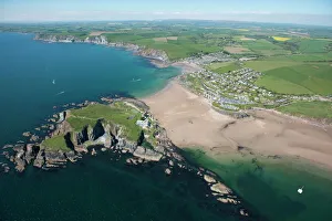 Devon Prints: Burgh Island, Devon, England, United Kingdom, Europe