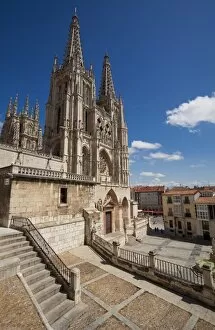 Images Dated 24th August 2008: Burgos Cathedral, Burgos, Castilla y Leon, Spain, Europe