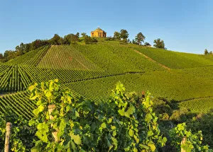 Viniculture Prints: Burial Chapel on Wurttemberg Hill, Stuttgart-Rotenberg, Baden-Wurttemberg, Germany, Europe