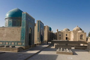 Burial place, Shahr-i-Zindah shrines, UNESCO World Heritage Site, Samarkand Burial place, Shahr-i-Zindah shrines, UNESCO World Heritage Site, Samarkand