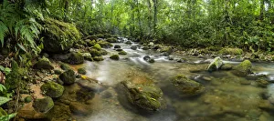 Alajuela Province Prints: Burio River (Rio Burio), La Fortuna, Arenal, Alajuela Province, Costa Rica, Central