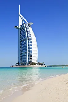 Burj Al Arab Hotel, Jumeirah Beach, Dubai, United Arab Emirates, Middle East