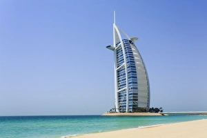 Burj Al Arab Hotel, Jumeirah Beach, Dubai, United Arab Emirates, Middle East