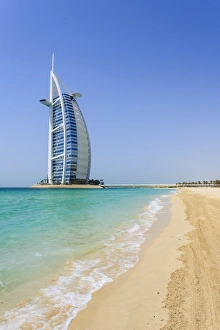 Burj Al Arab Hotel, Jumeirah Beach, Dubai, United Arab Emirates, Middle East