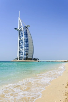 Burj Al Arab Hotel, Jumeirah Beach, Dubai, United Arab Emirates, Middle East
