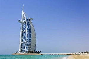 Burj Al Arab Hotel, Jumeirah Beach, Dubai, United Arab Emirates, Middle East