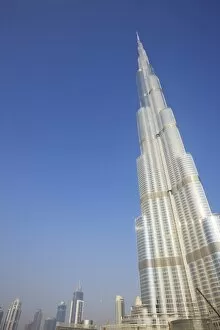 Images Dated 16th September 2009: Burj Khalifa, formerly the Burj Dubai (Dubai Tower), the tallest tower in the World at 818m