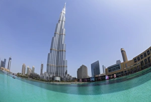 Burj Khalifa, Dubai, United Arab Emirates, Middle East