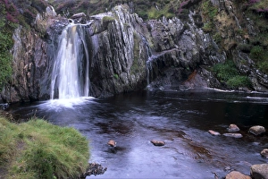 Shetland Island Prints: Burn of Lunklet waterfall
