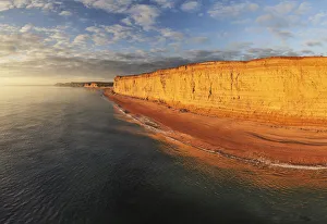 Burton Bradstock Prints: Burton Bradstock, Jurassic Coast, UNESCO World Heritage Site, Dorset, England