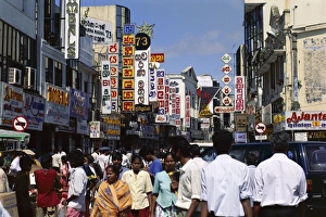 Busy street scene