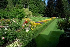 Victoria Prints: Butchart Gardens, Victoria, Vancouver Island, British Columbia, Canada, North America