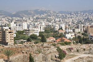 Crumbling Prints: Byblos, UNESCO World Heritage Site, Jbail, Lebanon, Middle East