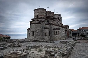 Ohrid Prints: Byzantine Church of Saints Clement and Panteleimon, UNESCO World Heritage Site, Ohrid