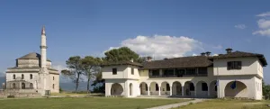 Epiros Prints: Byzantine Museum and Fetiyie mosque, Kastro, Ioannina, Epiros, Greece, Europe