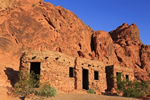 State Park Prints: The Cabins, Valley of Fire State Park, Overton, Nevada, United States of America