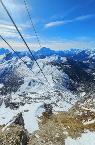 Ride Prints: Cable car on Lagazuoi mountain, Dolomites, Italy