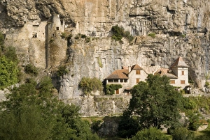 Rock Cliffs Prints: Cabrerets, Lot, France, Europe