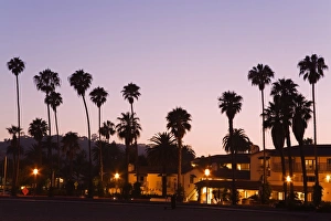 Images Dated 14th July 2009: Cabrillo Boulevard, Santa Barbara Harbor, California, United States of America